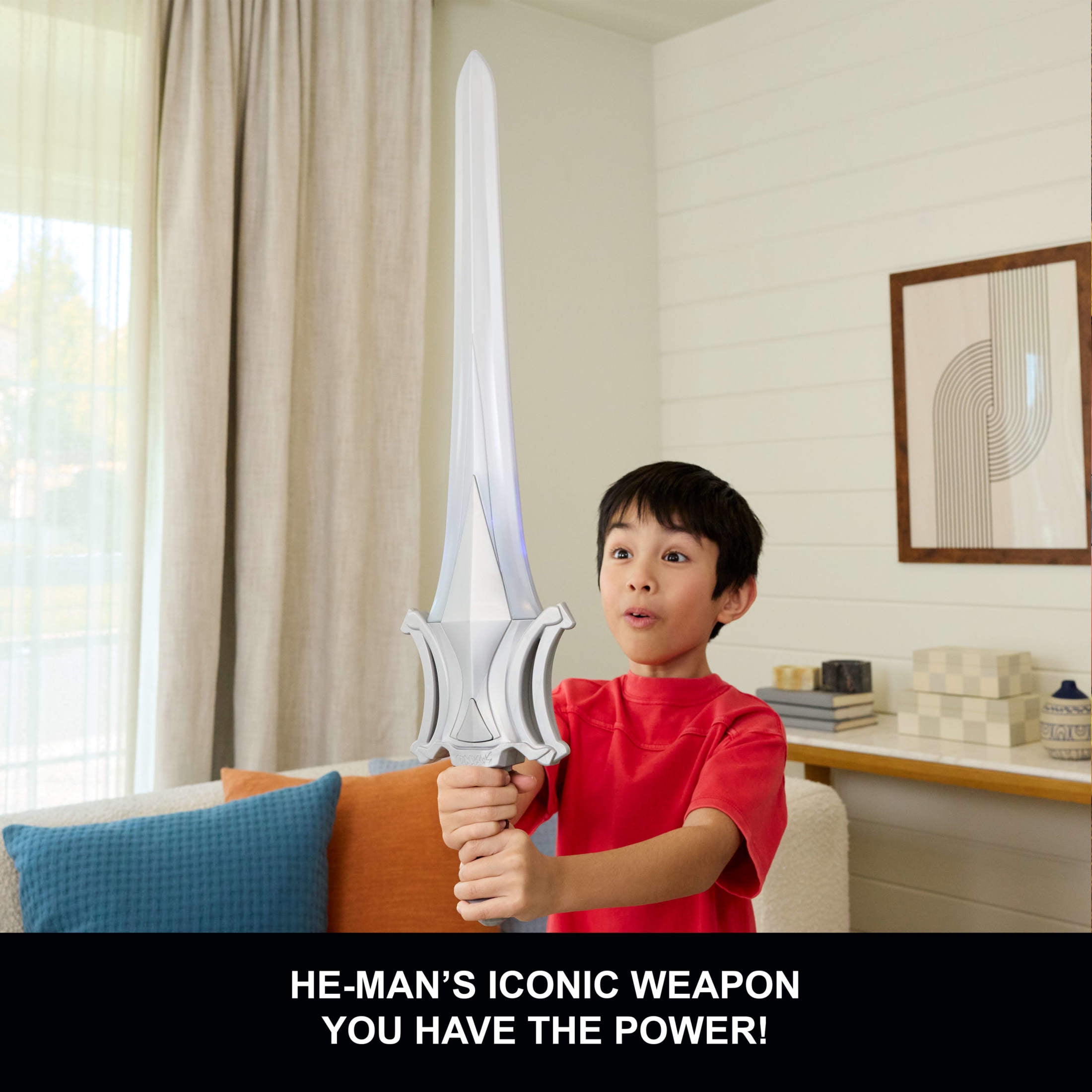 Masters of the Universe 2026 Movie Powers Grayskull Sword, Lights, Sounds & Vibration, Role Play Toy