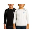 thumbnail image 6 of iXtreme Boys Rash Guard - 2 Pack Quick Dry UPF 50+ Sun Protection Long Sleeve Swim Shirt (8-18), 6 of 7