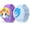 Purple/Blue, variant on Waterproof Airtag Bracelet for Kids(2 Pack), Soft Silicone Airtags Hidden Wristband, Lightweight GPS Tracker Holder Compatible with Apple Air tag Band for Child(Purple/Grey)