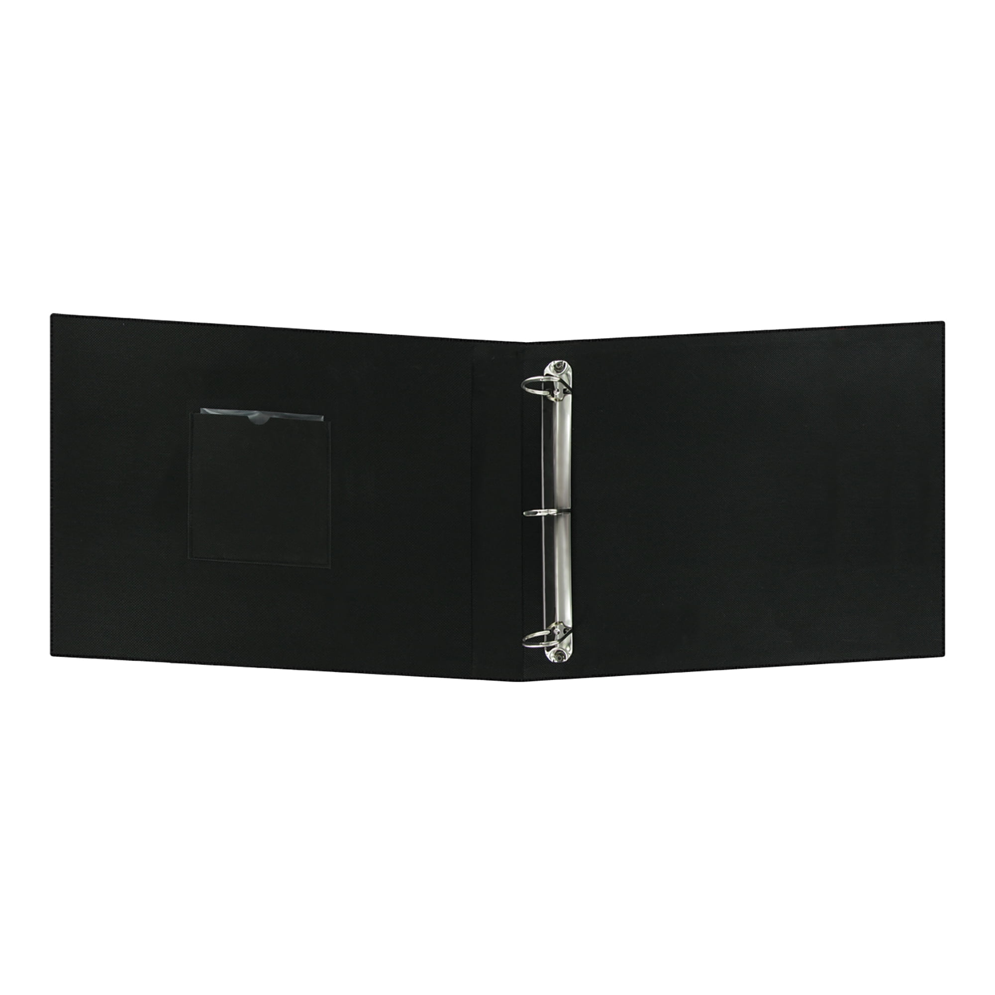 Pioneer Photo Albums 12x12 Fabric Frame 3-Ring Binder Scrapbook, Black