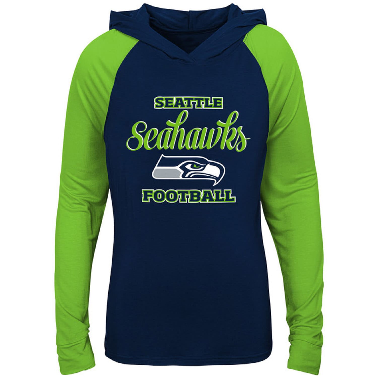 neon green seahawks sweatshirt