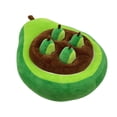 thumbnail image 1 of GUOOL Creative Dog Vegetable Plush Toy Pull The Fruit Stuffed Toy for Dogs Cats Orange Avocado, 1 of 8