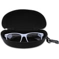 thumbnail image 2 of Funda para gafas y gafas de sol Alladaga con cremallera negra, 2 of 6