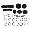 thumbnail image 2 of Ensemble de Shaper de Chignon, Kit de Shaper de Chignon Tressage Large Application pour Cosmétique, 2 of 8