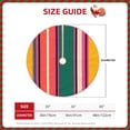 thumbnail image 4 of Bingfone Christmas Tree Skirt Mat Christmas Decoration Interior 48"-Vertical Stripes, 4 of 8