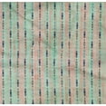 thumbnail image 4 of oneOone Cotton Poplin Twill Light Mint Green Fabric Stripe Geometric Sewing Material Print Fabric By The Yard 56 Inch Wide, 4 of 4