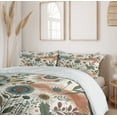 thumbnail image 4 of Ambesonne Floral Eucalyptus Duvet Cover Set, Tender Garden, Calking, Pale Rose Slate Blue, 4 of 6