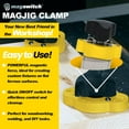 thumbnail image 3 of Magswitch MagJig 150 Magnetic Woodworking and Welding Base Clamp Holder for Wood Working Supplies, Accessories, Tools and Equipment, Magnet Switch with On/Off Capabilities, 150 lb Holding Force, 3 of 6