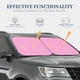 thumbnail image 4 of Balery Pink Parasol para parabrisas de coche de 2 piezas | Parasol plegable para parabrisas delantero de coche para la mayoría de sedanes-Medium, 4 of 6
