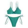 thumbnail image 2 of Traje de baño para mujer, estilo bikini de Europa y América, con efecto lavado, para mujer., 2 of 4