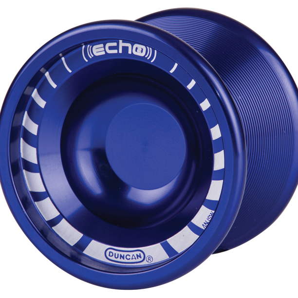 Duncan Toys Echo 2 YoYo [Blue], Unresponsive Pro Level YoYo, Concave Bearing