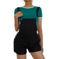 thumbnail image 3 of EASTIN Shorts en Jean à Bretelles Réglables pour Femmes avec Poche avant, Décontractés, Courts, 3 of 6