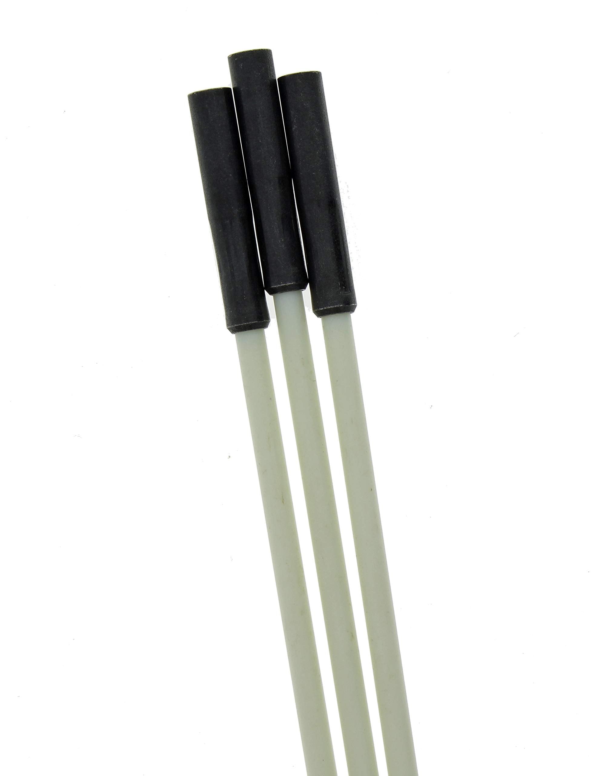 IDEAL Lightweight Telescoping Fishing Rod, 12 ft Fiberglass, 2lb