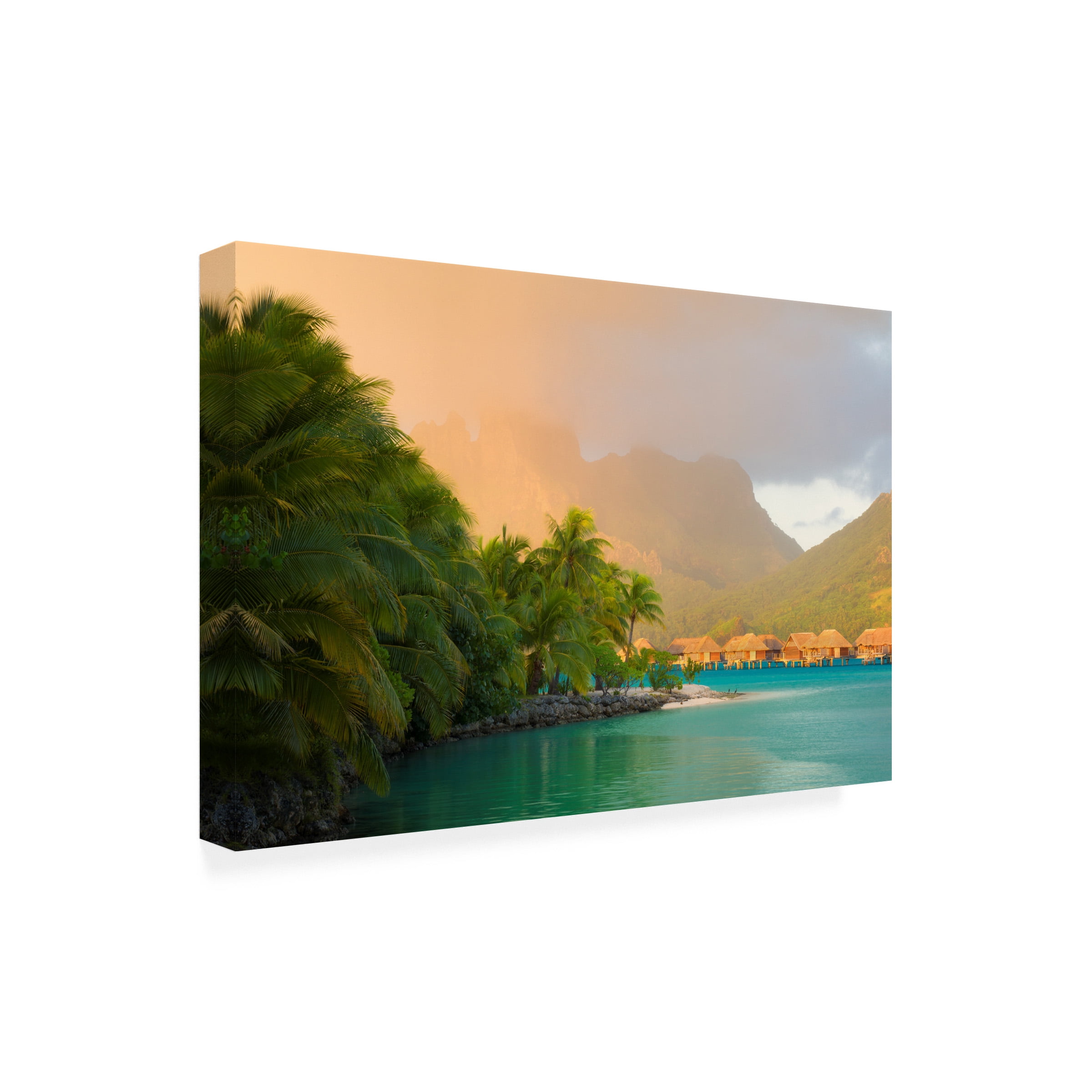 Dennis Frates 'Bungalows 4' Canvas Art