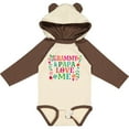 thumbnail image 3 of Inktastic Grammy and Papa Love Me Girls Long Sleeve Baby Bodysuit, 3 of 5