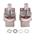 thumbnail image 2 of Dualoai 18mm Shaft Potentiometer A1M B1M Pot for Electric Guitar Parts Active Pickup, 2 of 9