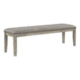 thumbnail image 1 of Lexicon Southlake Banc en Bois et Tissu, Gris Brunâtre, 1 of 6