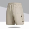 thumbnail image 4 of WAVSUF Mens Cargo Short Joggers Men's Cargo Shorts Motion Hiking Pants Khaki Size M, 4 of 4