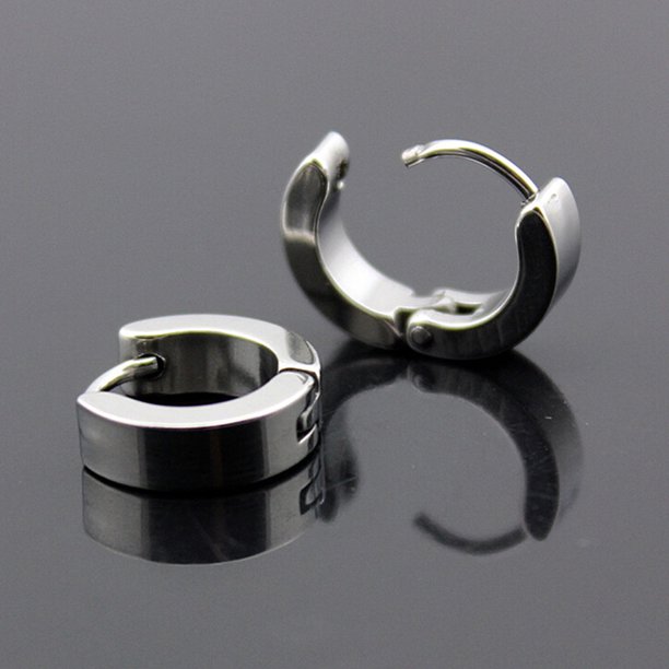 unbranded 1Par Aretes De Minimalistas Redondos Con Zirconia Para Mujer Uso Oficina Y