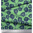 thumbnail image 3 of Soimoi Rayon Fabric Artistic Floral Print Sewing Fabric Yard 56 Inch Wide, 3 of 5