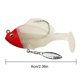 thumbnail image 2 of Señuelos Pesca Superior Con Cuchillas Giratorias Cebos Baño Cola en T Ojos 3D 10g/6cm Rotación 360 ​​grados para Dulce Y Salada, 2 of 9