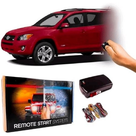 Remote Starter Compatible with 2009-2012 Toyota RAV4 |Gas| |Push to Start| Factory Key Fob Activated - Firmware Preloaded