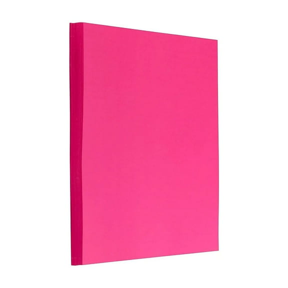 JAM Paper 30% Recycled 8.5" x 11" Paper 32 lbs. Ultra Fuchsia Pink 200 Sheets/Pack (184931G)