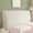 White#977, variant on Headboard Cover 71 Inch Thick Padded with Elastic Wrap, Quilted Noise Reducing Dustproof Slipcover for Upholstered Bed Headboard