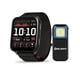 thumbnail image 1 of Garmin Venu X1 con Caja de Titanio Gris Pizarra y Banda ComfortFit (Negro) Paquete con Luz Clip-On, 1 of 7