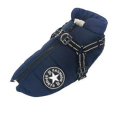 thumbnail image 1 of XXL Chaqueta grande para perros con arnés ropa cálida para perros de invierno resistente al agua, 1 of 4