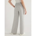 thumbnail image 4 of Scoop Women’s and Women’s Plus Ultimate Scubaknit Seamed Sweatpants, Sizes XS-4X, 4 of 5