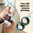 thumbnail image 4 of Molinillo de uñas para mascotas LUCKY TAIL para perros y gatos con luces LED, 4 of 8
