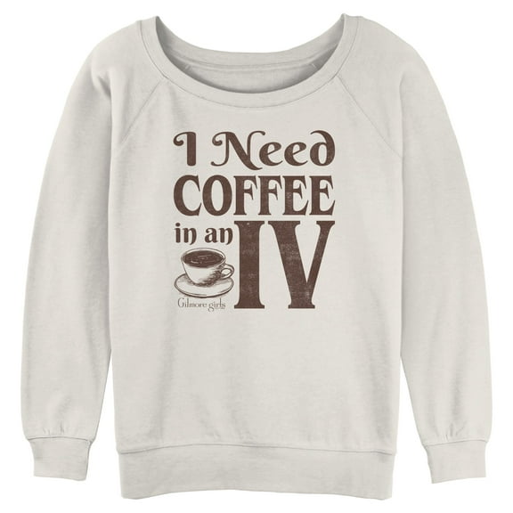 Juniors Gilmore Girls Need Coffee Quote Sweatshirt