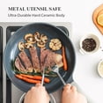thumbnail image 3 of Frying Pan PRICUSIS Nonstick Ceramic w/ Lid Induction 20cm, 3 of 8