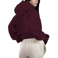 thumbnail image 2 of Womens Essentials Heavyweight Pullover Hoodie Loose Fit, 2 of 6
