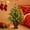 0.9M(B), variant on Cypress Christmas Tree with Lights, Artificial Simulated Cypress Tree with Warm-White LED Lights for Seasonal Holiday Decoration 1.2M(A)