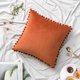 thumbnail image 2 of 2 Fundas de Almohada Bolas Color Sólido-Naranja 45*45 Ormromra LRWJ223-30, 2 of 6