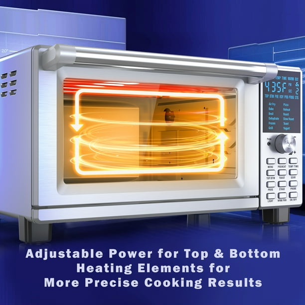 NuWave Bravo XL Extra Large Air Fryer, Convection Toaster Smart