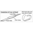 thumbnail image 2 of REGRIP 8" Tandem Style Reusable Cable Straps - 6 Pack, 2 of 3