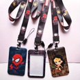 thumbnail image 2 of 1pc Cartoon-Themed ID Badge Holder with Keychain - Durable Plastic, Perfect for Everyday Office Use, 2 of 5