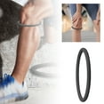 thumbnail image 4 of Thin Strap Basketball Knee Support Elastic Band for Strength Training Sports Fitness Yoga, 4 of 4