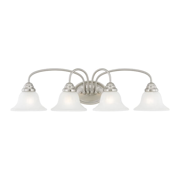 Livex Lighting Edgemont Bath Light in Brushed Nickel
