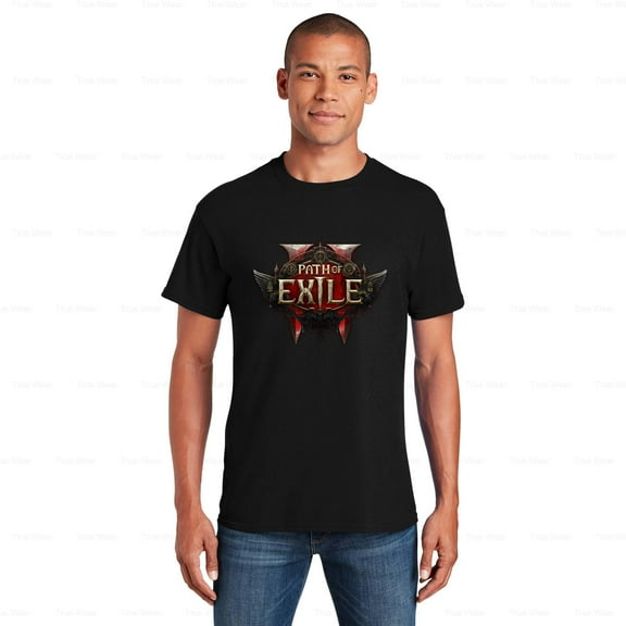 WéarCLOTHING BEST TO BUY Dark Retro Path Exile 2 T-Shirt Classic, Unisex, Made in US, Gift, Game , for Unisex, up to size 5XL