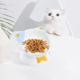 thumbnail image 2 of Elevated Cat Food Bowl Pet Feeding Bowl Non Slip Food Container Drinking Ceramic Light Blue, 2 of 6