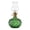 Green, variant on Circular Ribbed Glass Table Oil Lamp, Colored Glass Eternal Lamp for Home Decoration, 1 Lamp