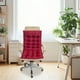 thumbnail image 3 of Cojín De Suelo Acolchado, Almohadilla De Asiento De Felpa, Decoración Acogedora Para El Hogar, Para Sofá, Cama O Silla De Sala De Estar, Rojo, 3 of 8