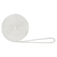 thumbnail image 1 of Extreme Max 3006.2924 BoatTector Double Braid Nylon Dock Line - 3/8" x 15', White, 1 of 1