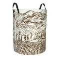thumbnail image 2 of Fotbe Vineyard Landscape 1 Laundry Basket with Handles, Waterproof Large Laundry Hamper, Wash Bag for Corner Dorm, Rolling Laundry Basket with Handles-Medium, 2 of 8
