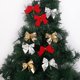 thumbnail image 5 of paquetes de minilazos navideños brillantes, decoraciones navideñas, manualidades para árboles de Navidad, decoración del hogar, fabricación de bricolaje (multicolor) JM Papelería, 5 of 5