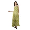 thumbnail image 2 of Moomaya All Over Printed A Line Sleeveless Womens Summer Party Dresses, 2 of 4